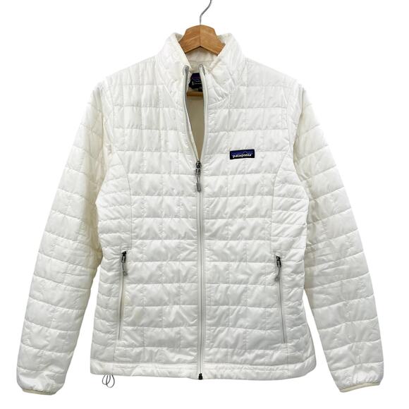 Patagonia white women's nano puffer - Picture 2 of 5